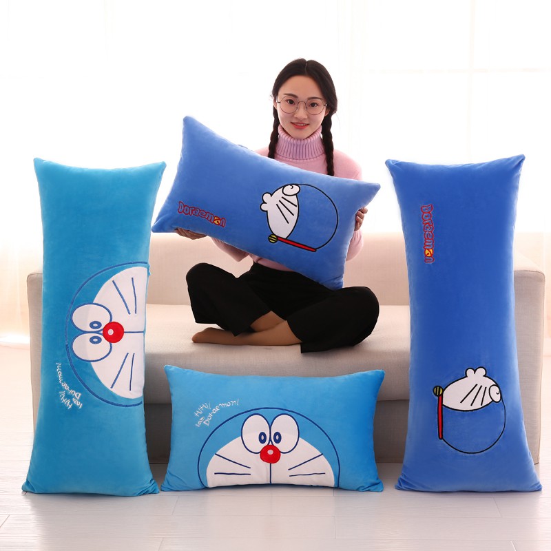 Gối Ôm Dài Hình Mèo Máy Doraemon Đáng Yêu