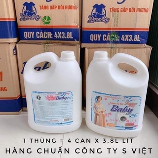 Nước giặt comfor baby 5 in 1 dung tích 3800ml