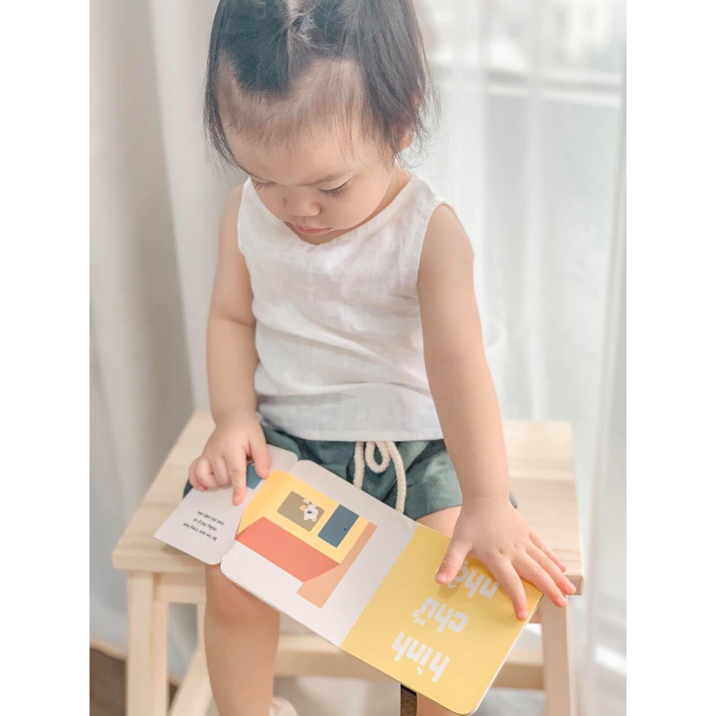 Sách đầu đời của bé tủ sách khám phá kiến thức cơ bản