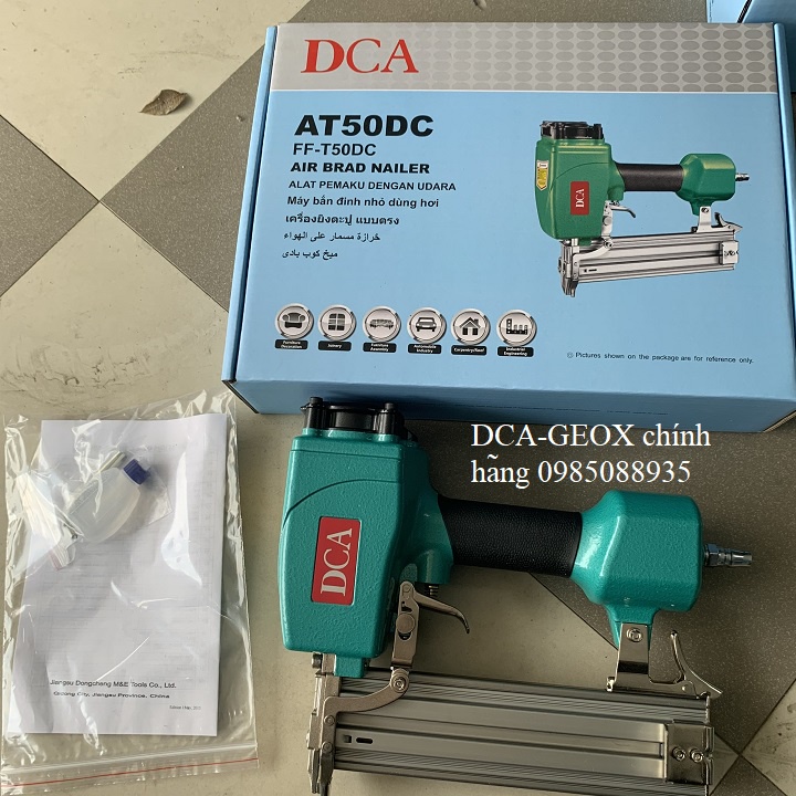 Súng bắn đinh thẳng - đinh T dùng hơi DCA AT50DC
