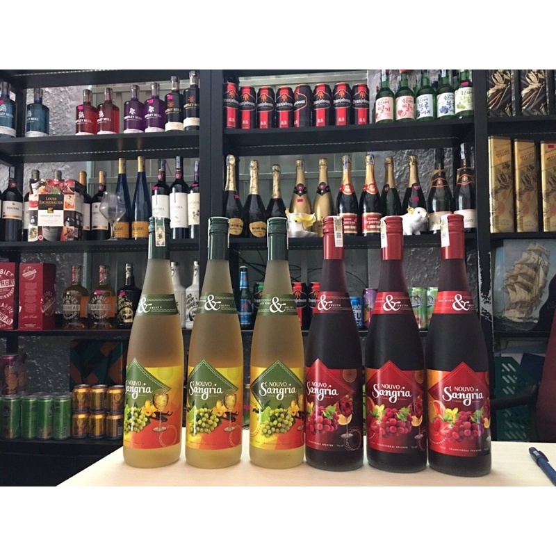 Nước trái cây có cồn Nouvo Sảngia 7% 750ml