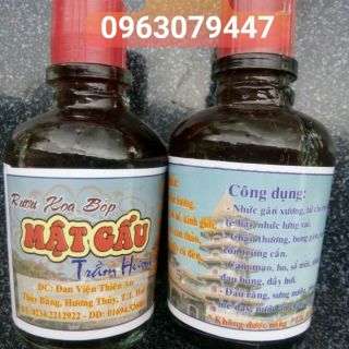 12 chai dầu xoa bóp cây mật gấu trầm hương