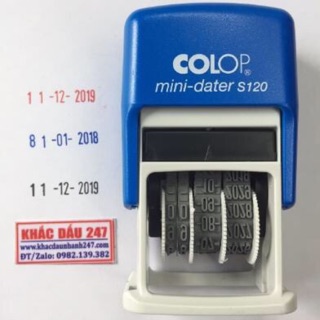 Dấu Date- ngày, tháng, năm.