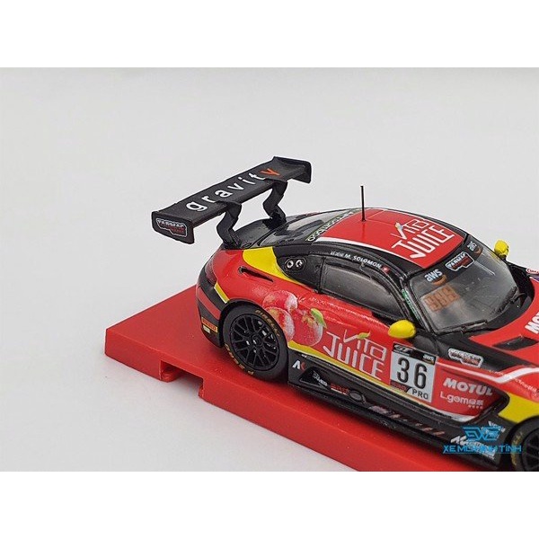 Xe Mô Hình Mercedes-AMG GT3 Matt Solomon Tỉ lệ 1:64 Hãng sản xuất Tarmac Works( Đỏ Juice )