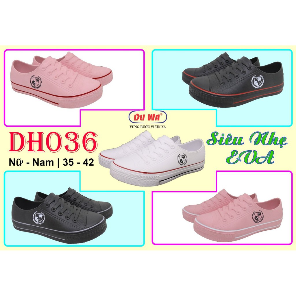 Giày thể thao đi mưa DUWA DH036 Donna's nam nữ thời trang giày nhựa siêu nhẹ sneaker đế chống trượt | BigBuy360 - bigbuy360.vn