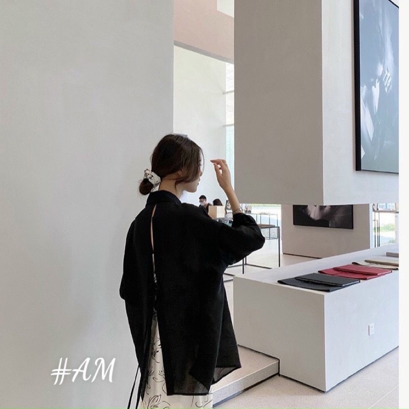 Áo khoác voan tơ Bigsize