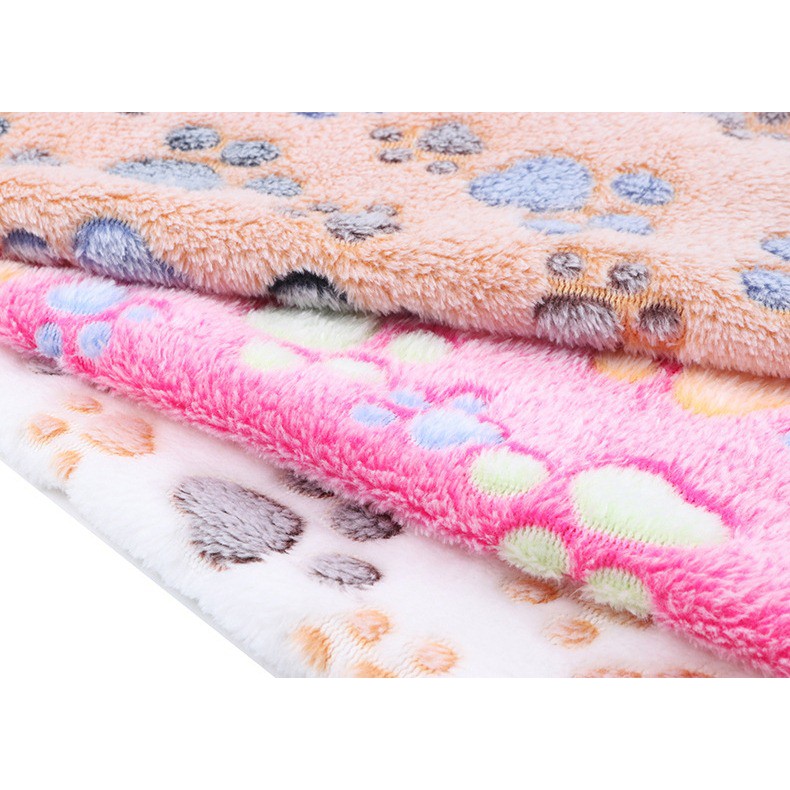 Thảm Mềnh Khăn Lông Xù Mềm Cho Chó Mèo 60*40cm