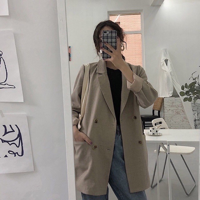 (Hàng có sẵn ) Siêu phẩm Áo Blazer cao cấp chất đẹp xịn (có ảnh chụp chất vải) | BigBuy360 - bigbuy360.vn