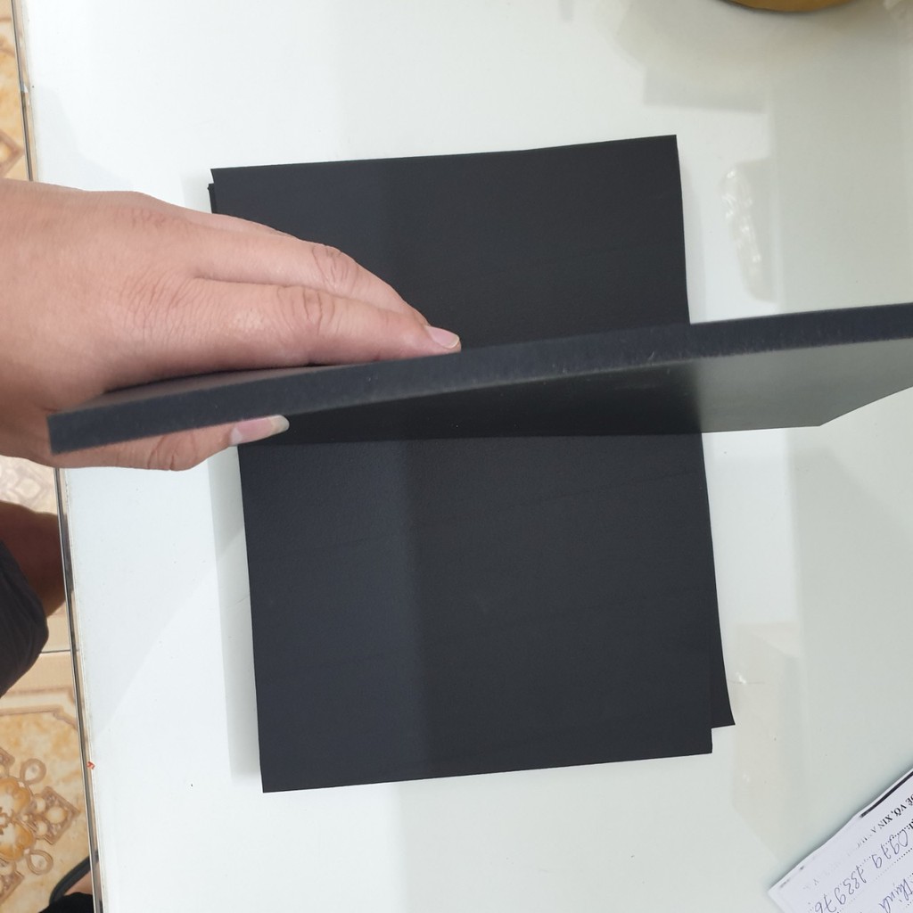 Tấm lót Xốp Đen, lót đen thần thánh ép kính, Tấm lót đen ép kính