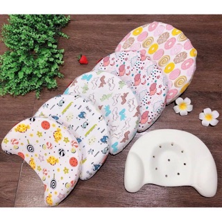 Gối cao su non chống méo đầu cho bé