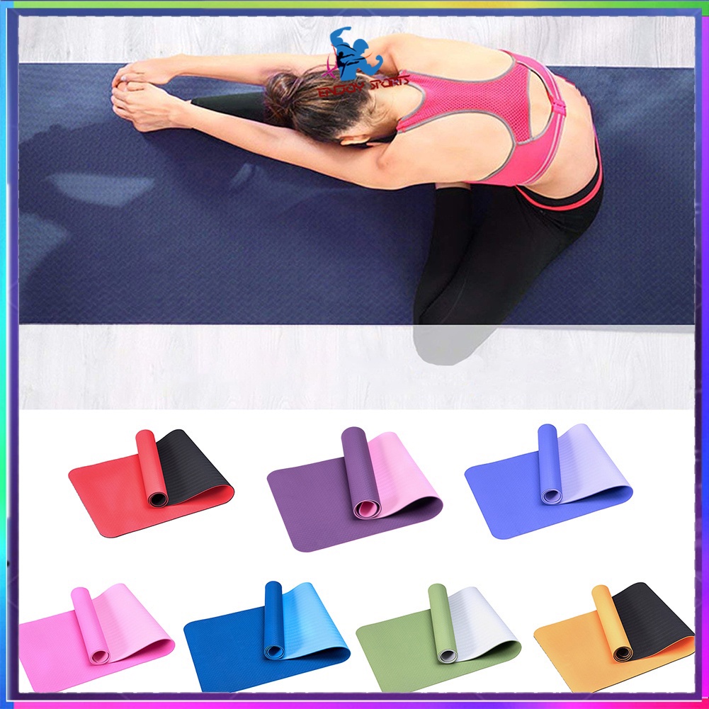 THẢM YOGA🌸FREE SHIP EXTRA 🌸 THẢM YOGA 2 Lớp 6mm TPE CAO CẤP