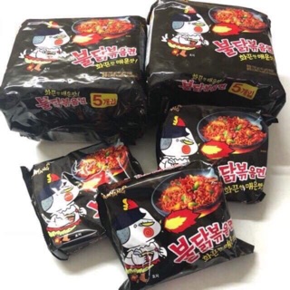 Mỳ cay cay hàn quốc 1 lốc bên trong chưa 5 gói