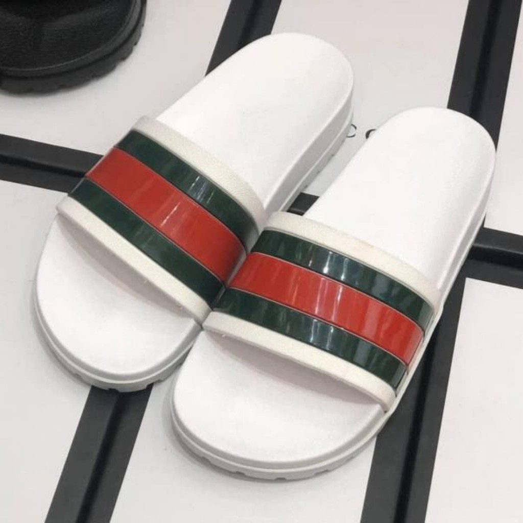 Dép Lê Bảo Bình màu trắng đế cứng