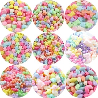 Hạt xỏ lổ màu pastel/Hạt beads làm vòng tay/hạt xỏ lỗ