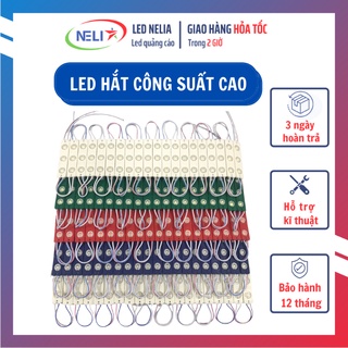 [ĐỦ MÀU] Dây 20 led 3 bóng công suất cao làm biển quảng cáo, trang trí viền siêu sáng.