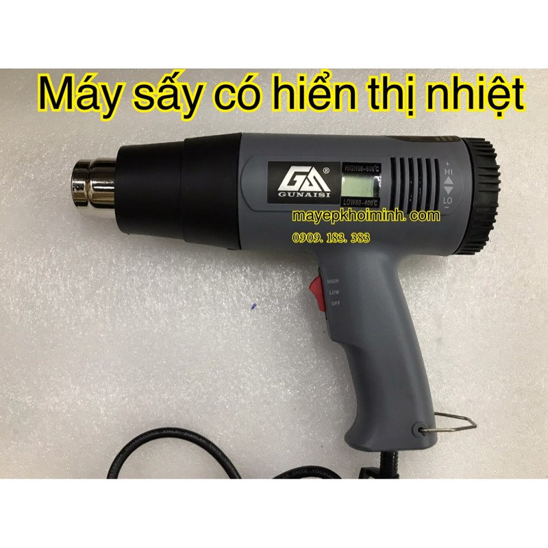 Máy Sấy Có Hiển Thị Nhiệt Độ