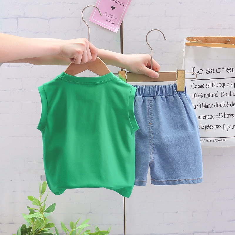 Bộ ba lỗ hình con gấu phong cách hàn quốc cho bé trai và bé gái - BO97