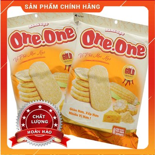 Bánh gạo 👌Free ship👌Bánh gạo One-One Gold Vị Phô Mai Ngô Gói 118g Thơm Ngon Dòn Xốp