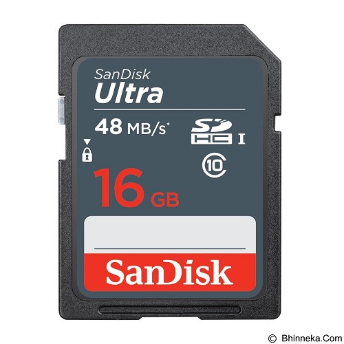 Thẻ Nhớ Sandisk Ultra Sdhc 16gb Class 10