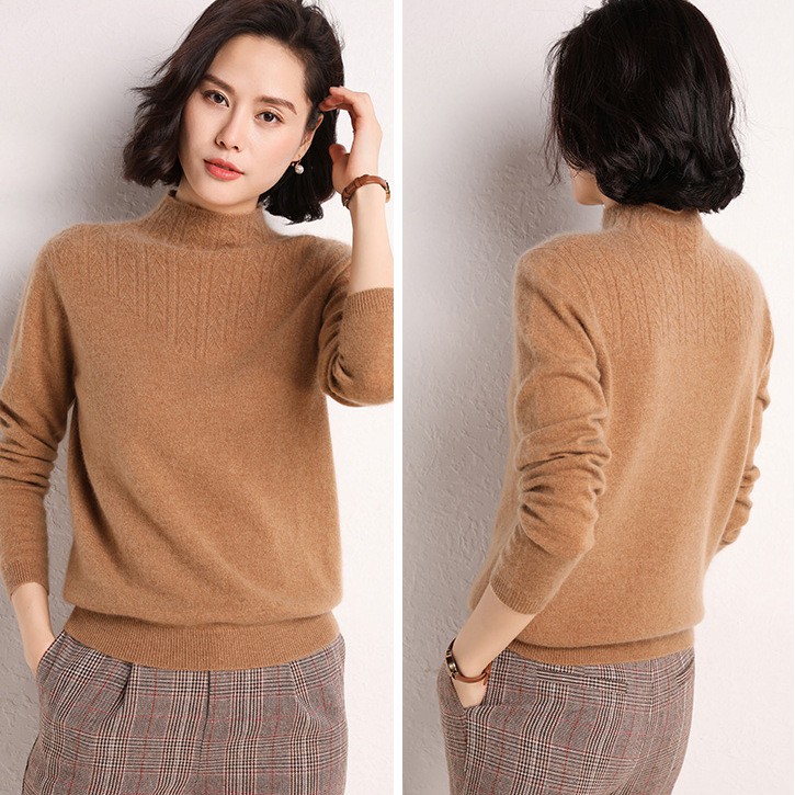 [CÓ SẴN-HÀNG LOẠI 1] ÁO LEN LÔNG THỎ NỮ TAY DÀI PHONG CÁCH HÀN QUỐC | BigBuy360 - bigbuy360.vn