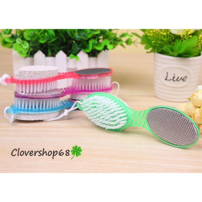 Dụng Cụ Chà Gót Chân, Tẩy Da Chết Đa Năng - Chà gót chân siêu tốc 4in1   🍀 Clovershop68 🍀