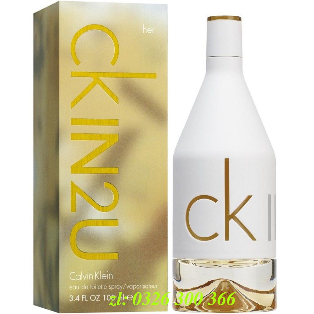 Nước Hoa Nữ 100Ml Calvin Klein Ck In 2U For Her