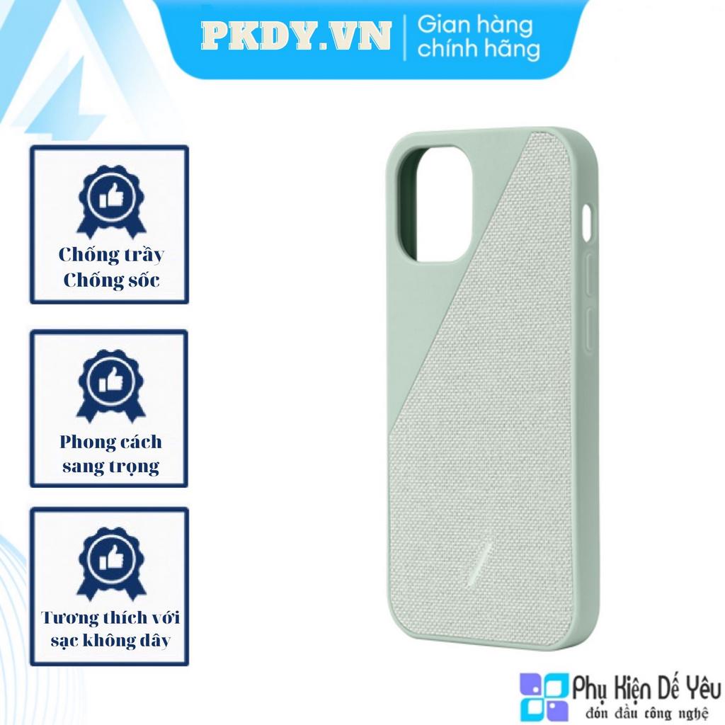 Ốp Native Union CLIC CANVAS For lPhone 12/ 12 Pro