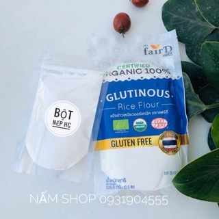 Bột nếp hữu cơ Thái Lan 227g
