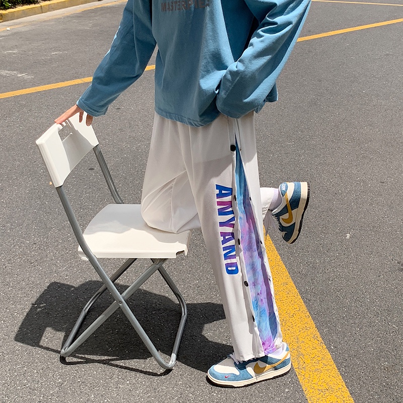 Quần dài ống rộng phong cách năng động trẻ trung dành cho nam