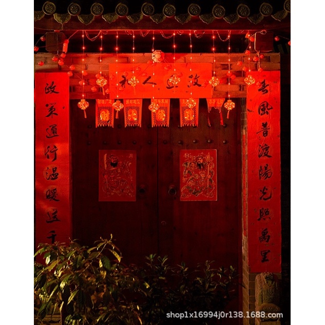 Đèn lồng đỏ trang trí Tết. Đèn decor, trang trí nhà cửa.