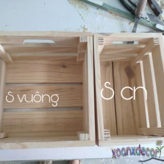 Thùng pallet gỗ thông