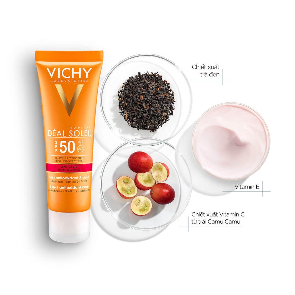 KEM CHỐNG NẮNG VICHY 3in1 50ML