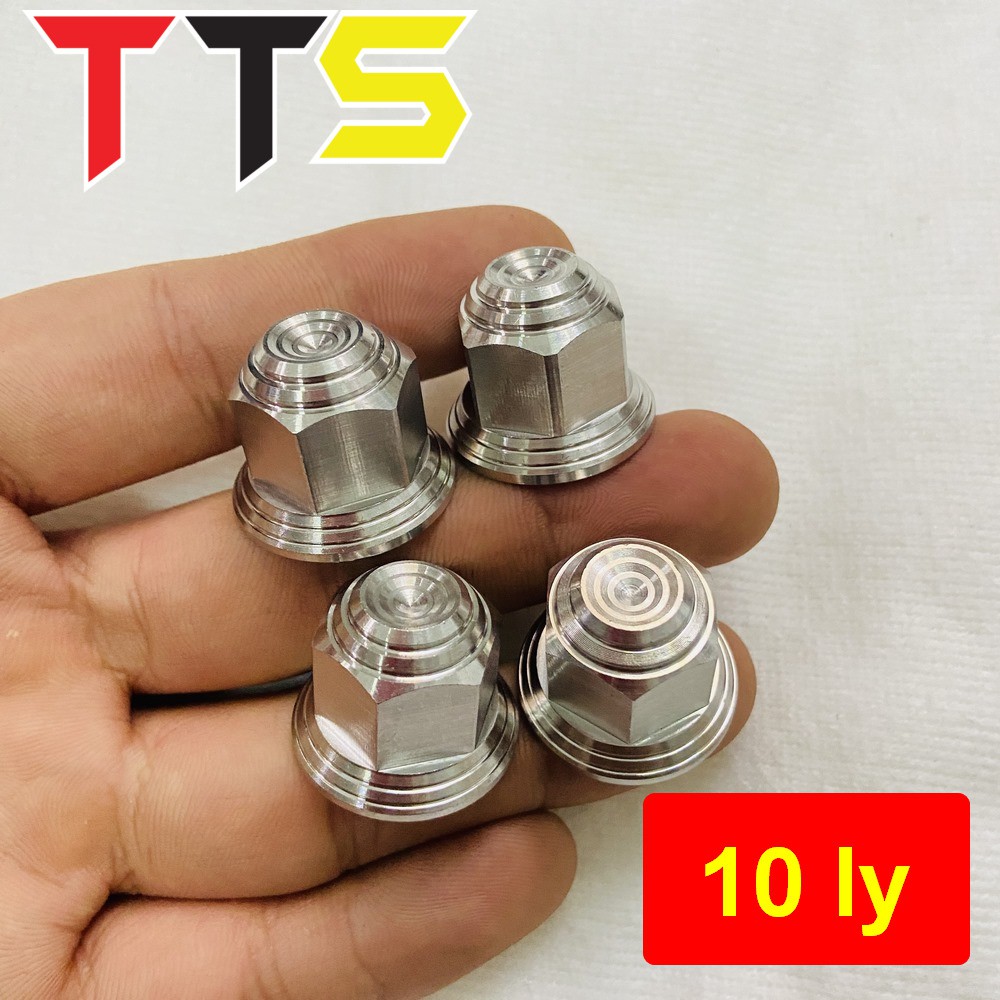 Tán SALAYA INOX V2  bao rỉ sét, sử dụng bắt cốt bánh xe máy, tán cốt phuộc, ốc chân phuộc