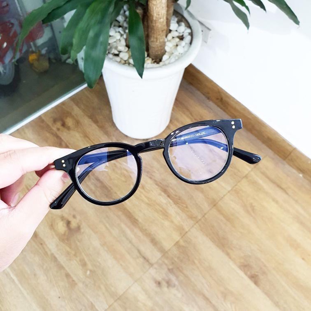 Mắt kính giả cận mắt mèo nam nữ thời trang đẹp AH1590