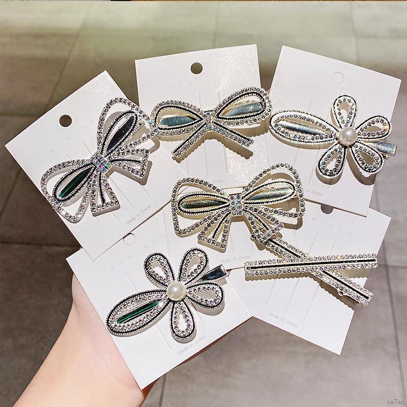 Set 7 Kẹp Tóc Công Chúa Dễ Thương Cho Bé Gái Từ 2-7 Tuổi