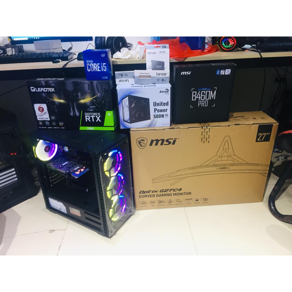 PC Gaming 👍Xả kho 👍 PC chơi game 10400F full bộ