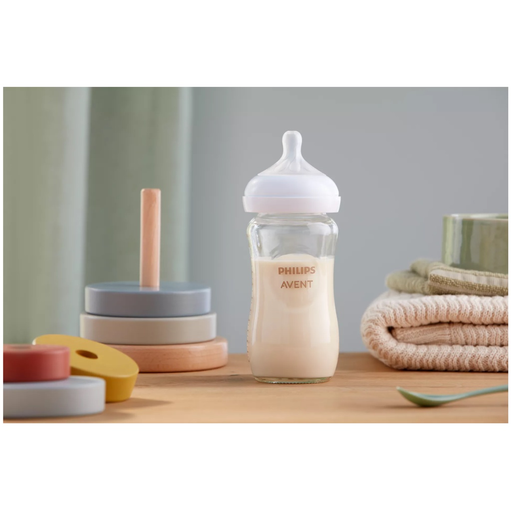 BÌNH SỮA AVENT THỦY TINH 120ML VÀ 240ML BẢN 2021