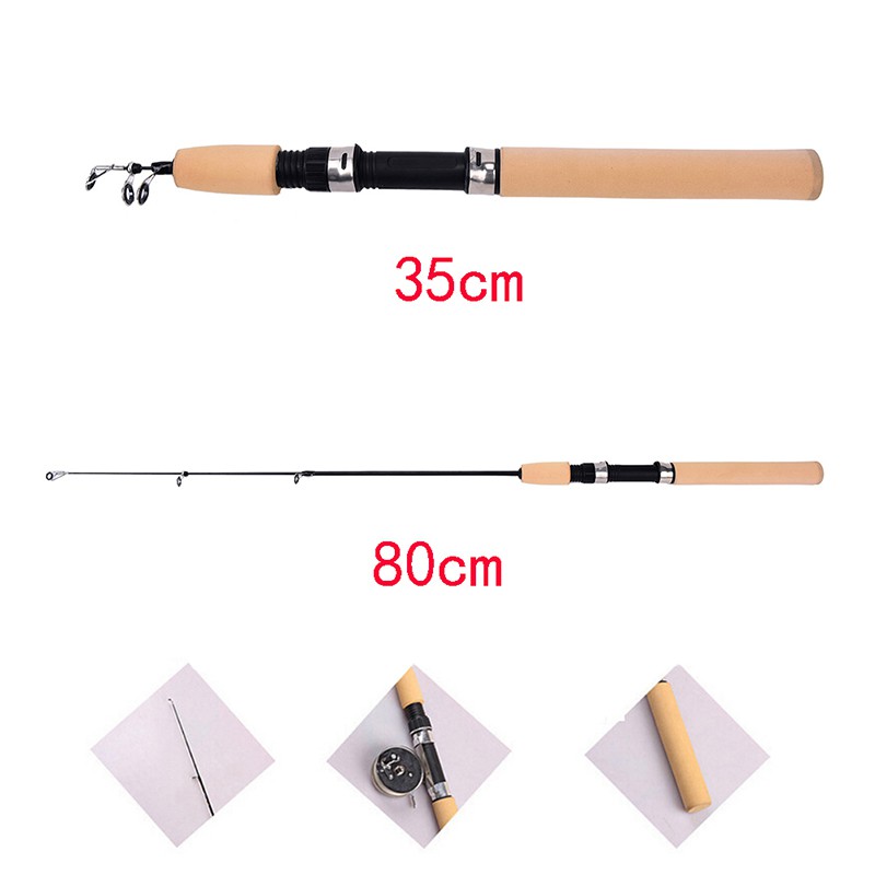 Cần Câu Tôm Mùa Đông Cầm Tay V2N YL227 80CM