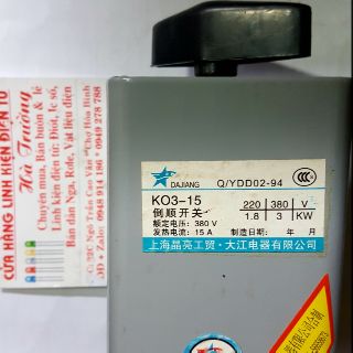 CÔNG TẮC 3 PA  KO3- 15A