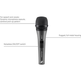 Micro Sennheiser E835S huyền thoại vocal