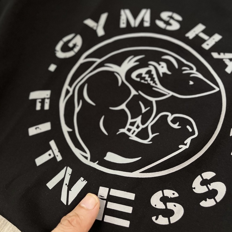 Áo thun nam tập gym DO GYM SHOP chất thun cotton thoáng mát khi chơi thể thao, mặc nhà