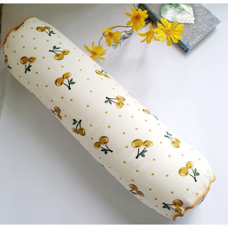 Gối ôm Muslin cao cấp 100% COTTON cho bé