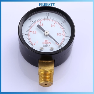 Đồng Hồ Đo Áp Suất Chân Không Blk.S 1 / 4 "Npt, 30hg / 0ps