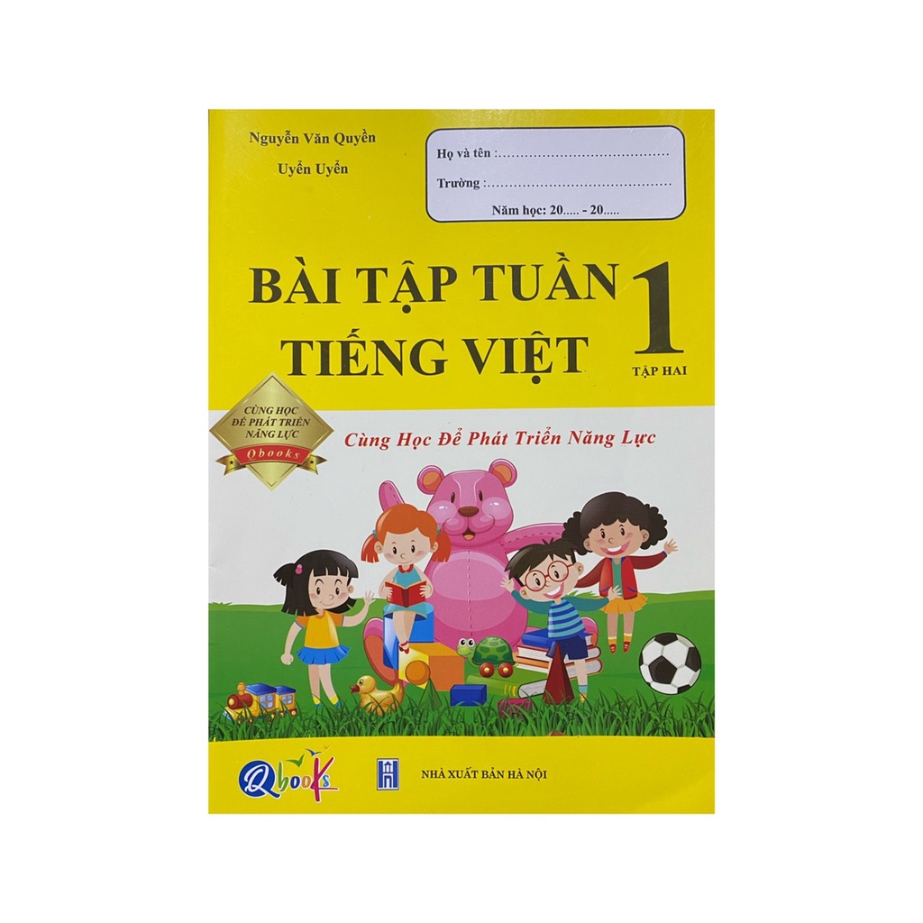 Sách - Bài tập tuần tiếng việt 1 tập 2 ( Cùng học để phát triển năng lực )
