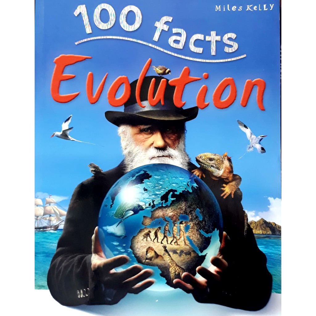 Sách Ngoại Văn - 100 Facts Evolution - Miles Kelly