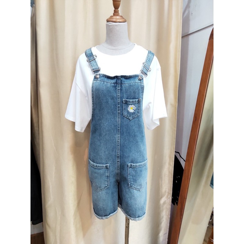 /THULIZY STORE/ Quần Yếm Bò Trơn ( ko kèm áo)