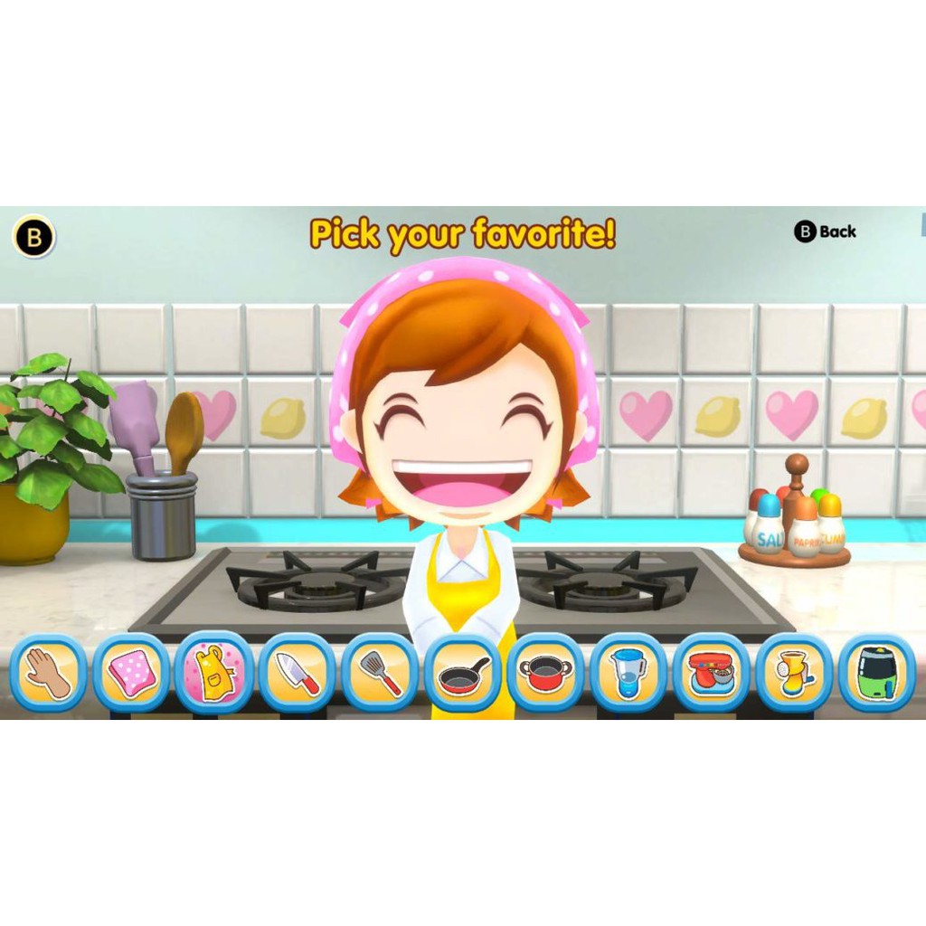 Băng game Nintendo switch Cooking Mama cookstar