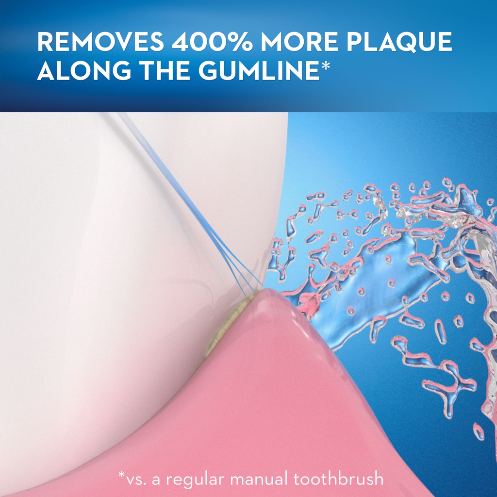 Đầu bàn chải đánh răng thay thế Oral B Precision Clean Replacement Brush Heads_Mẫu mới