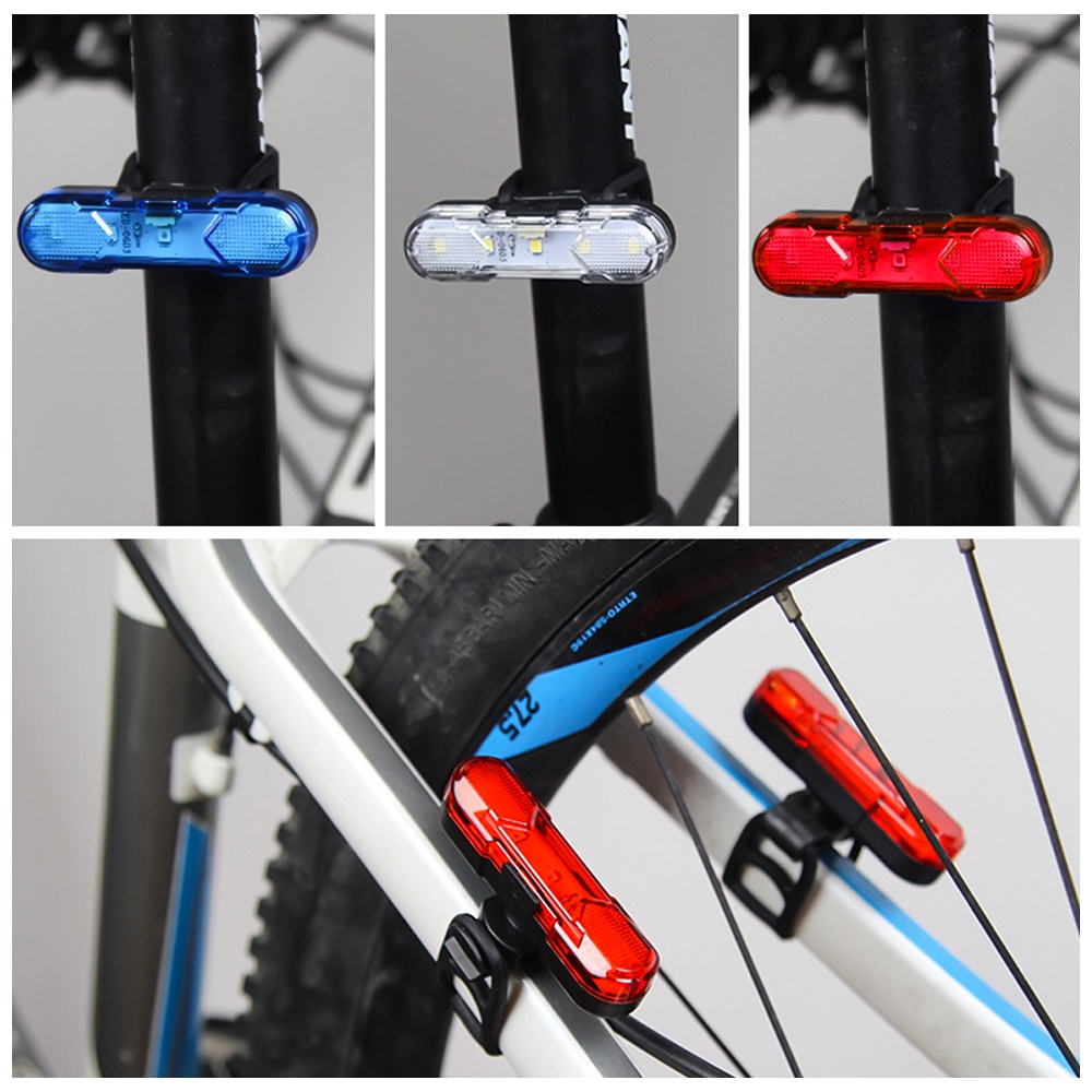 Đèn LED COB Siêu Sáng Chống Thấm Nước Có Thể Điều Chỉnh Bốn Mức Độ Gắn Đuôi Xe Đạp