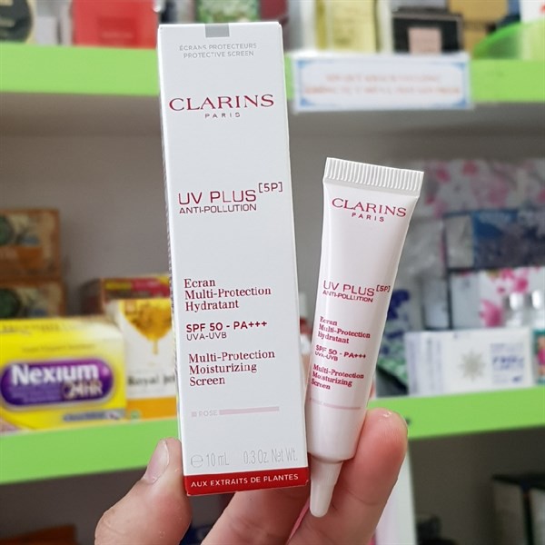 [MẪU MỚI 2021] Kem chống nắng Clarins mini 10ml fullbox